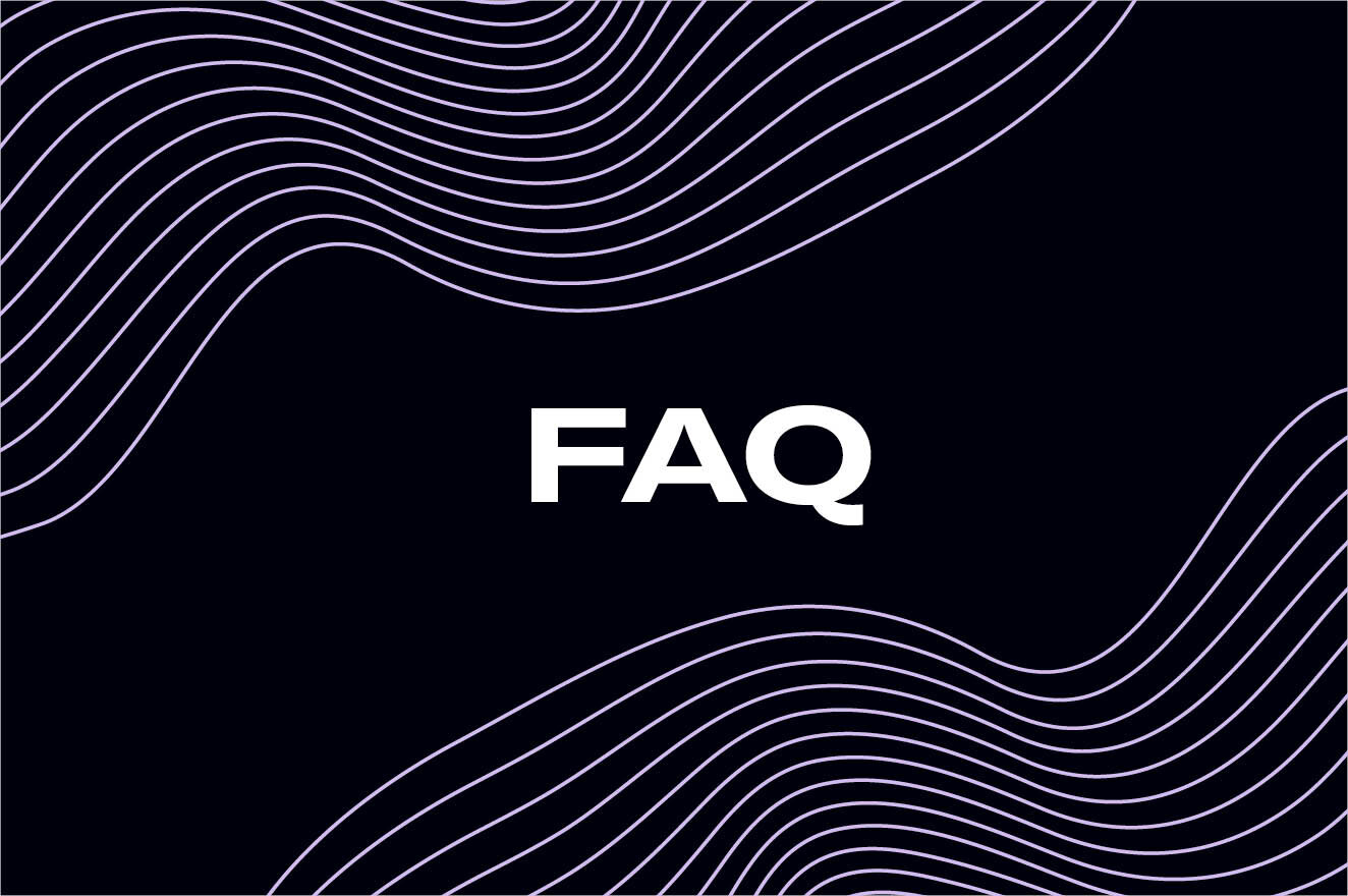 Text FAQ auf schwarzem Hintergrund | Sandler Group