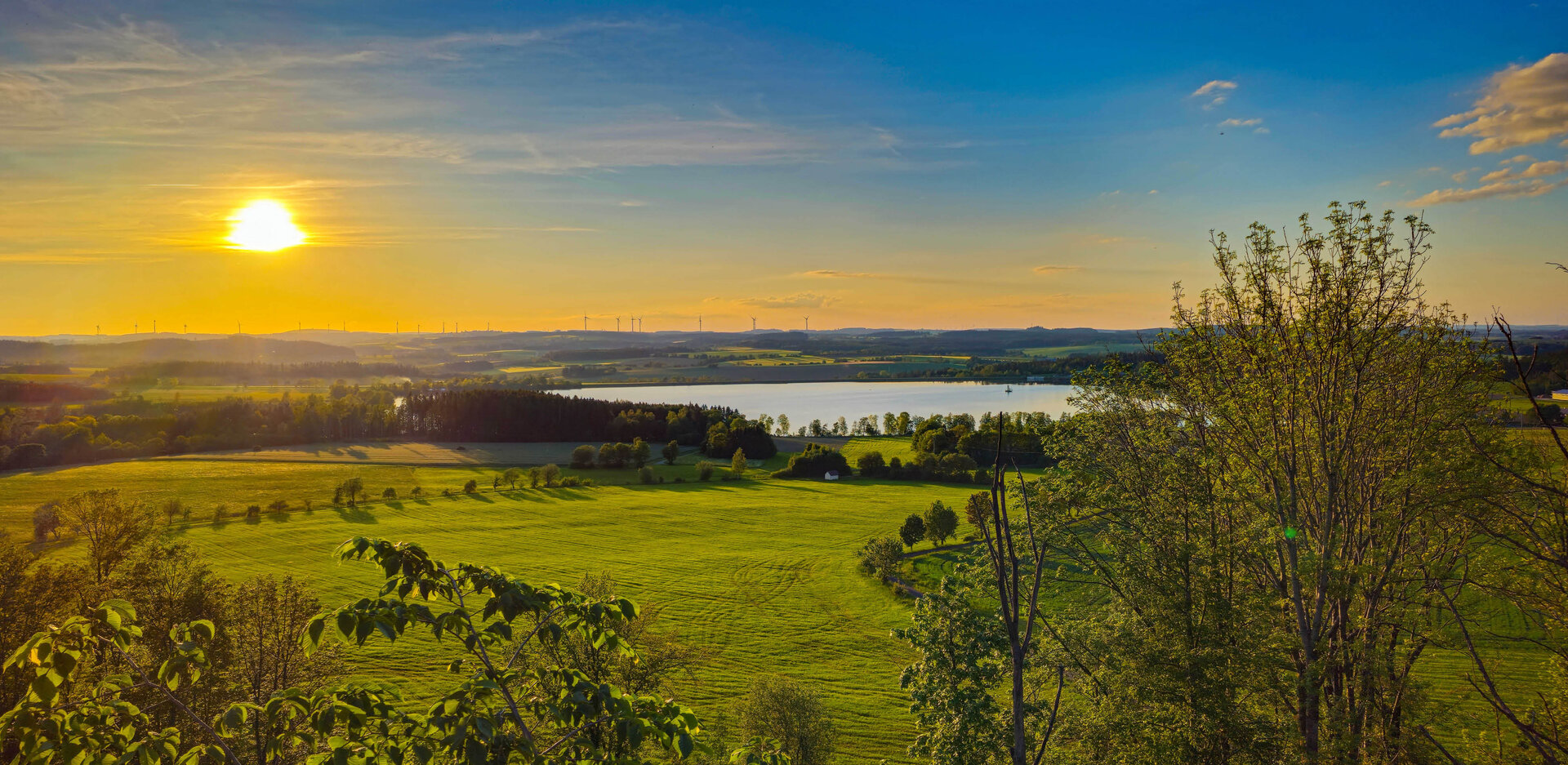 Image Bild Landschaft mit Sonnenuntergang | Sandler Group