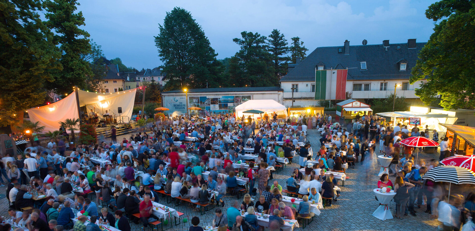 Event Italienische Nacht in Schwarzenbach | Sandler Group