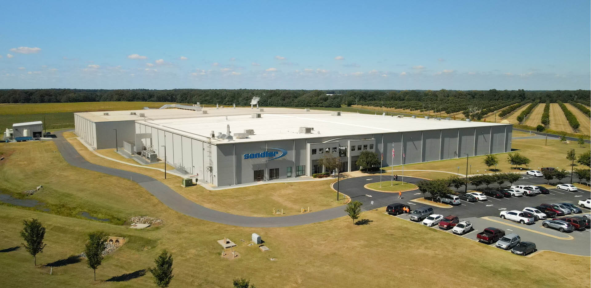 Luftbild Produktionsstätte | Perry Georgia USA | Sandler Group